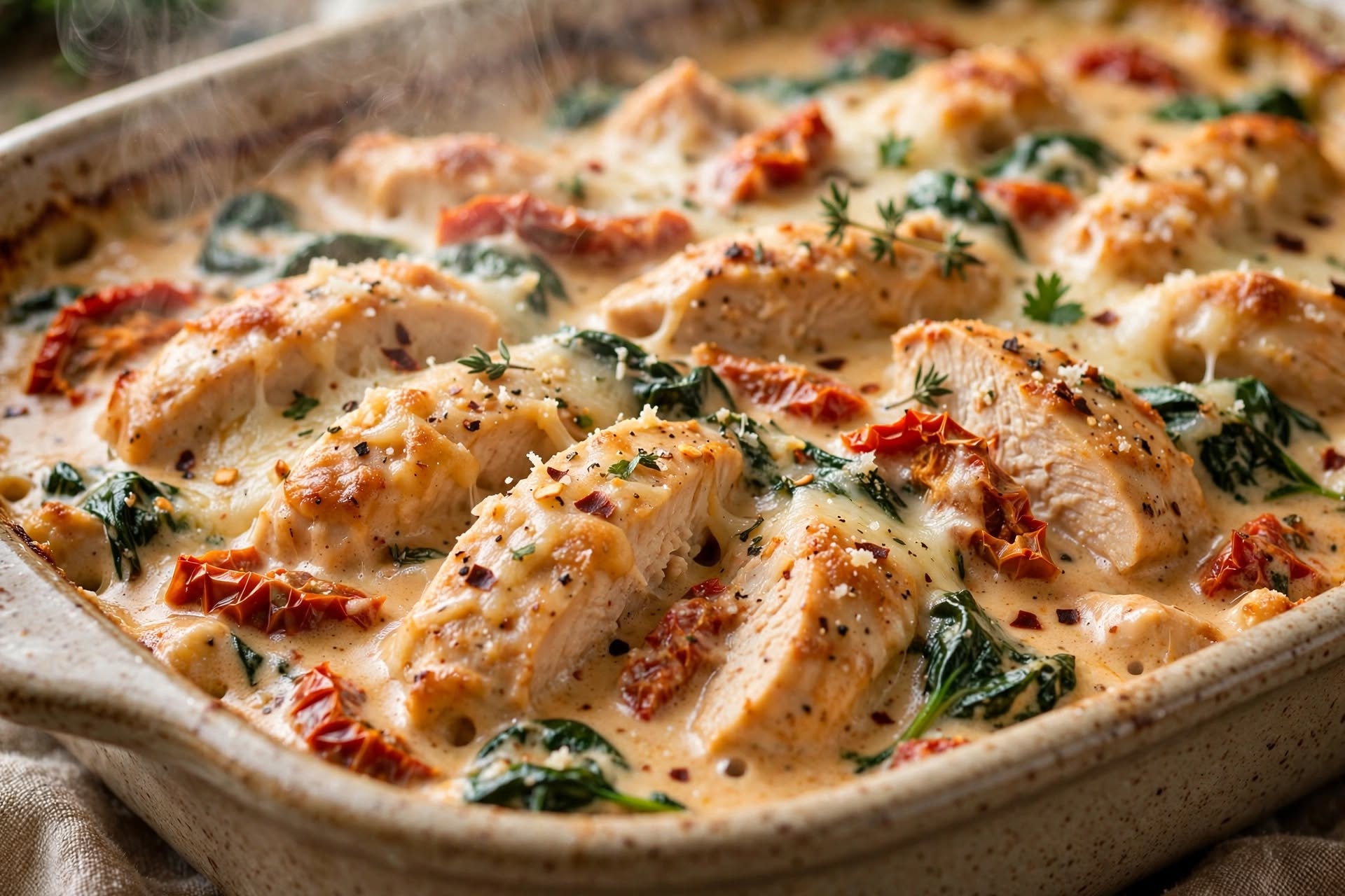 Marry Me Chicken Casserole Recipe